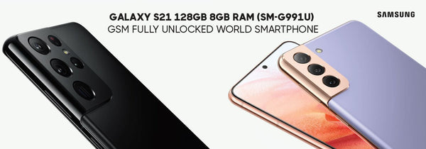 Samsung Galaxy S21 128GB 8GB RAM SM-G991U GSM Fully Unlocked World Smartphone