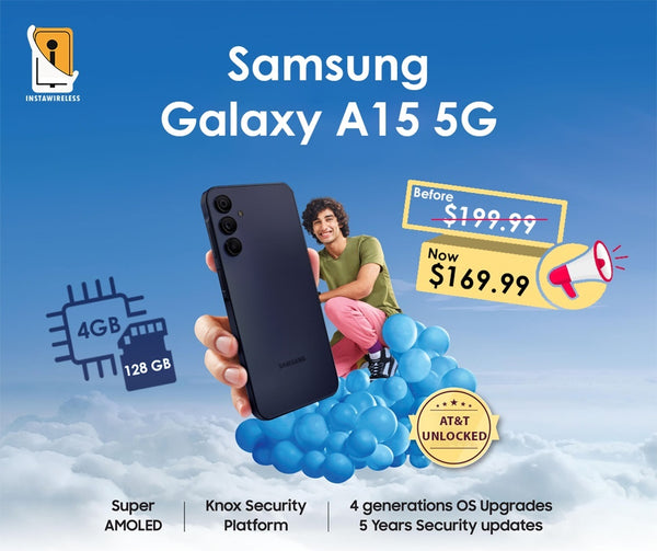 Samsung Galaxy A15 5G Unlocked Upgrade Your Mobile Experience Instawireless