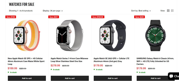 The Ultimate Guide to Buying Smartwatches Apple and Samsung Watches on Sale at Unbeatable Prices