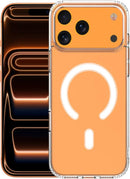 iPhone 17 Pro Protective Case – TPU + Acrylic Hybrid, Military-Grade Drop Protection, Shock Absorption, Slim Profile, Textured Grip, Wireless Charging Compatible, Clear