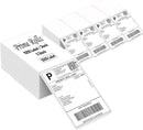 4×6 Fanfold Direct Thermal Shipping Labels – 5000 Labels (1000 per Stack, 5 Stacks) Perforated, Permanent Adhesive, Compatible with Rollo, MUNBYN & Zebra Printers