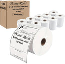 4×6 Direct Thermal Shipping Labels – 5000 Labels (500 per Roll, 10 Rolls) Water & Oil Resistant, Strong Adhesive, Perforated, Compatible with Zebra, Rollo, Jadens & Nelko Printers (Not for DYMO)