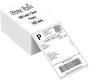 4×6 Fanfold Direct Thermal Shipping Labels – 500 Labels (1 Stack) Water & Oil Resistant, Strong Adhesive, Perforated, Compatible with Rollo, MUNBYN & Zebra Printers