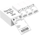 4×6 Fanfold Direct Thermal Shipping Labels – 4000 Labels (1000 per Stack, 4 Stacks) Water & Oil Resistant, Perforated, Permanent Adhesive, Compatible with Rollo, MUNBYN & Zebra Printers