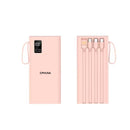 Portable Charger Power Bank 50000mAh – 22.5W Fast Charging Battery Pack with 4 USB Ports & LED Display (Pink)
