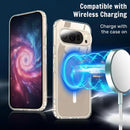 Google Pixel 10 Pro XL Protective Case – Slim Matte, Military-Grade Drop Protection, Shockproof, Anti-Fingerprint, Wireless Charging, Clear