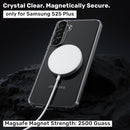 Samsung Galaxy S25+ Case – Clear Protective Case, TPU + Acrylic Hybrid, Military-Grade Drop Protection, Shock Absorption, Textured Grip, Wireless Charging
