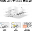 4×6 Fanfold Direct Thermal Shipping Labels – 1000 Labels (1 Stack) Water & Oil Resistant, Strong Adhesive, Perforated, Compatible with Rollo, MUNBYN & Zebra Printers