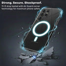 Samsung Galaxy S25 Ultra Case –Clear Protective Case, TPU + Acrylic Hybrid, Military-Grade Drop Protection, Shock Absorption, Textured Grip, Wireless Charging