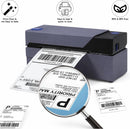 4×6 Fanfold Direct Thermal Shipping Labels – 500 Labels (1 Stack) Water & Oil Resistant, Strong Adhesive, Perforated, Compatible with Rollo, MUNBYN & Zebra Printers