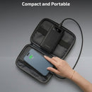 Portable Charger Power Bank 20000mAh – 22.5W Fast Charging with 2 USB & 1 Type-C Ports (Black)
