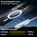 Samsung Galaxy S25 Ultra Case –Clear Protective Case, TPU + Acrylic Hybrid, Military-Grade Drop Protection, Shock Absorption, Textured Grip, Wireless Charging