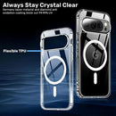 Google Pixel 10 Pro Case – Slim Matte, Military-Grade Drop Protection, Shockproof, Anti-Fingerprint, Wireless Charging, Clear