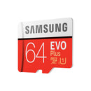 SAMSUNG 64GB EVO Plus Class 10 Micro SDXC with Adapter (MB-MC64GA) - InstaWireless.com