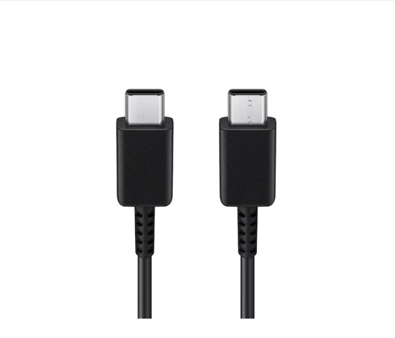 CPHUSA for Samsung Galaxy USB-C to USB-C Cable Black 1M (3.3 feet), High-Speed Charging & Data Transfer for Phones and Laptops, Crafted with Premium, Durable Materials USB-C to USB-C Cable