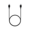CPHUSA for Samsung Galaxy USB-C to USB-C Cable Black 1M (3.3 feet), High-Speed Charging & Data Transfer for Phones and Laptops, Crafted with Premium, Durable Materials USB-C to USB-C Cable