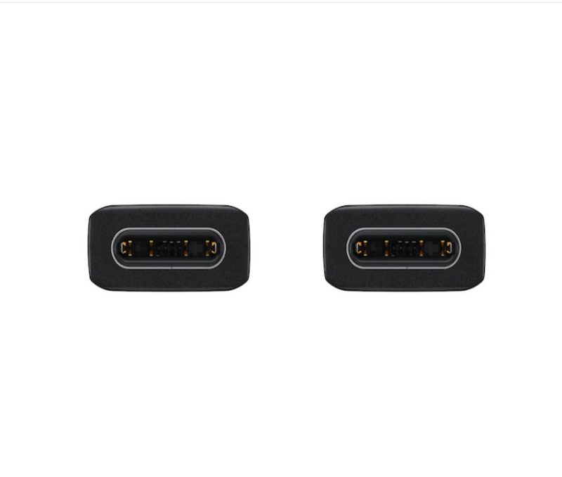 CPHUSA for Samsung Galaxy USB-C to USB-C Cable Black 1M (3.3 feet), High-Speed Charging & Data Transfer for Phones and Laptops, Crafted with Premium, Durable Materials USB-C to USB-C Cable