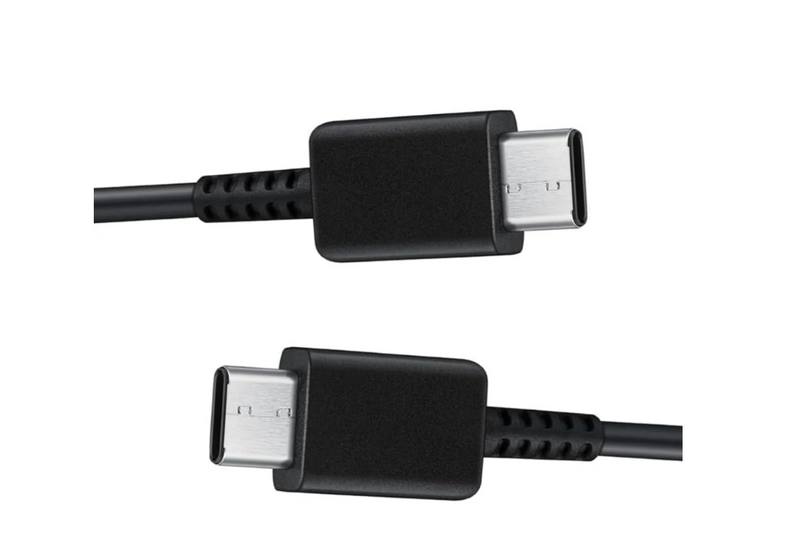 CPHUSA for Samsung Galaxy USB-C to USB-C Cable Black 1M (3.3 feet), High-Speed Charging & Data Transfer for Phones and Laptops, Crafted with Premium, Durable Materials USB-C to USB-C Cable