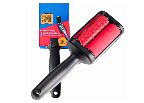 CPHUSA Roller Pet Hair Remover - Reusable Lint Roller Cat and Dog Hair Remover, Portable Multi-Surface Pet Hair Remover for Furniture, Couches, Carpets, Clothing & Bedding