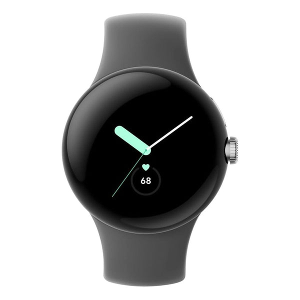 Google Pixel Watch 41mm LTE Silver Stainless Steel Case with Gray Band - InstaWireless.com