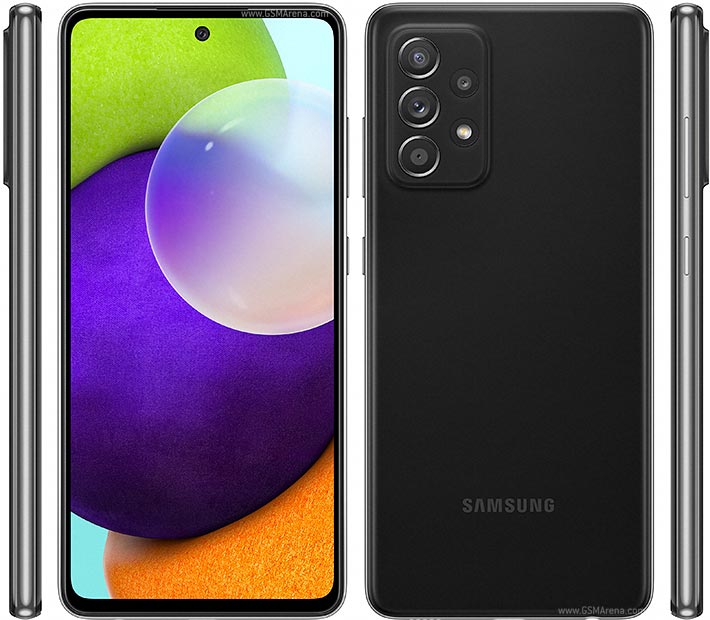 Samsung Galaxy A52 5G - 128GB - USA Model Black AT&T GSM World Phone - Unlocked - Insta Wireless